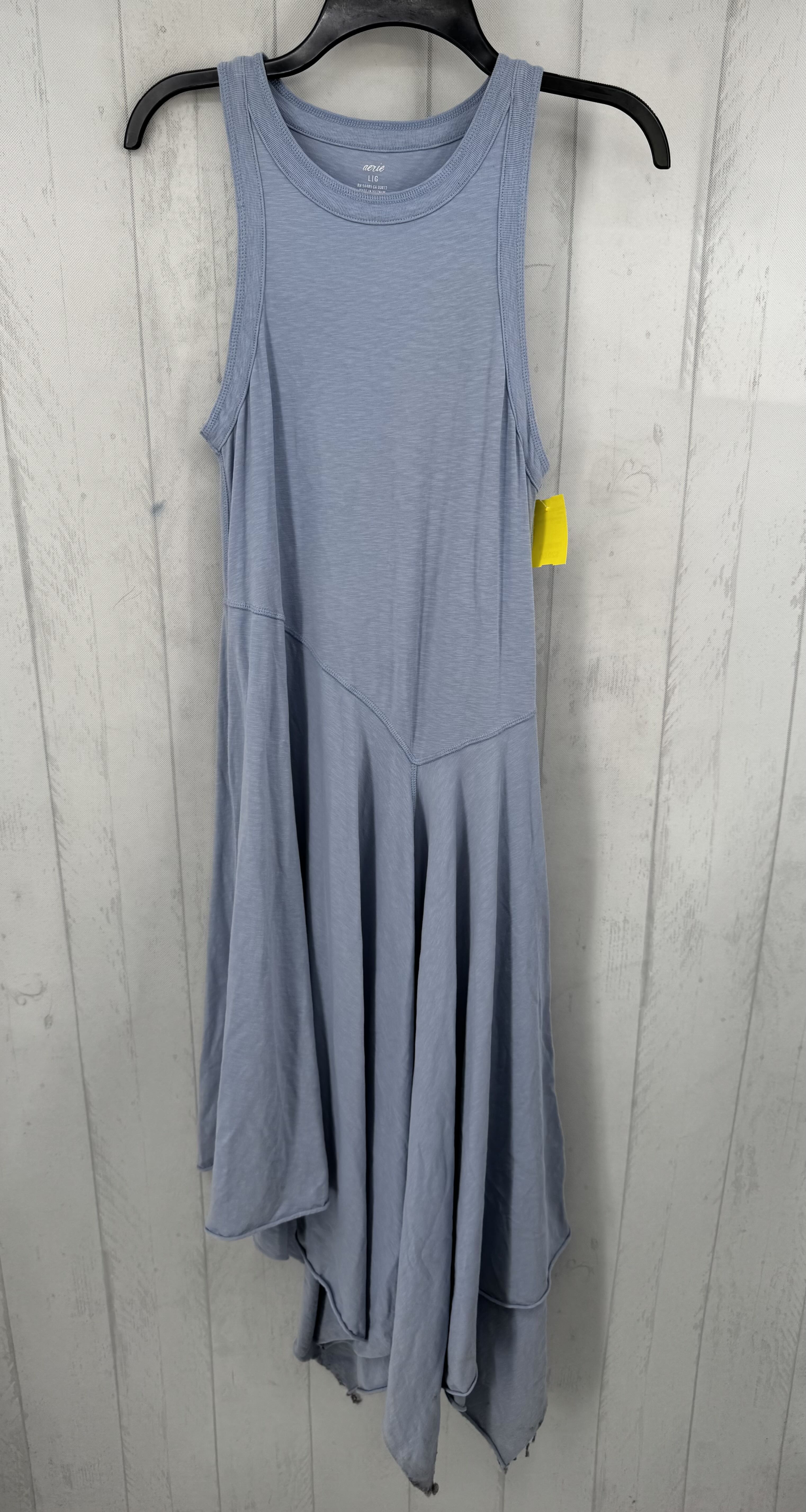 L asymetrical hem slvls dress
