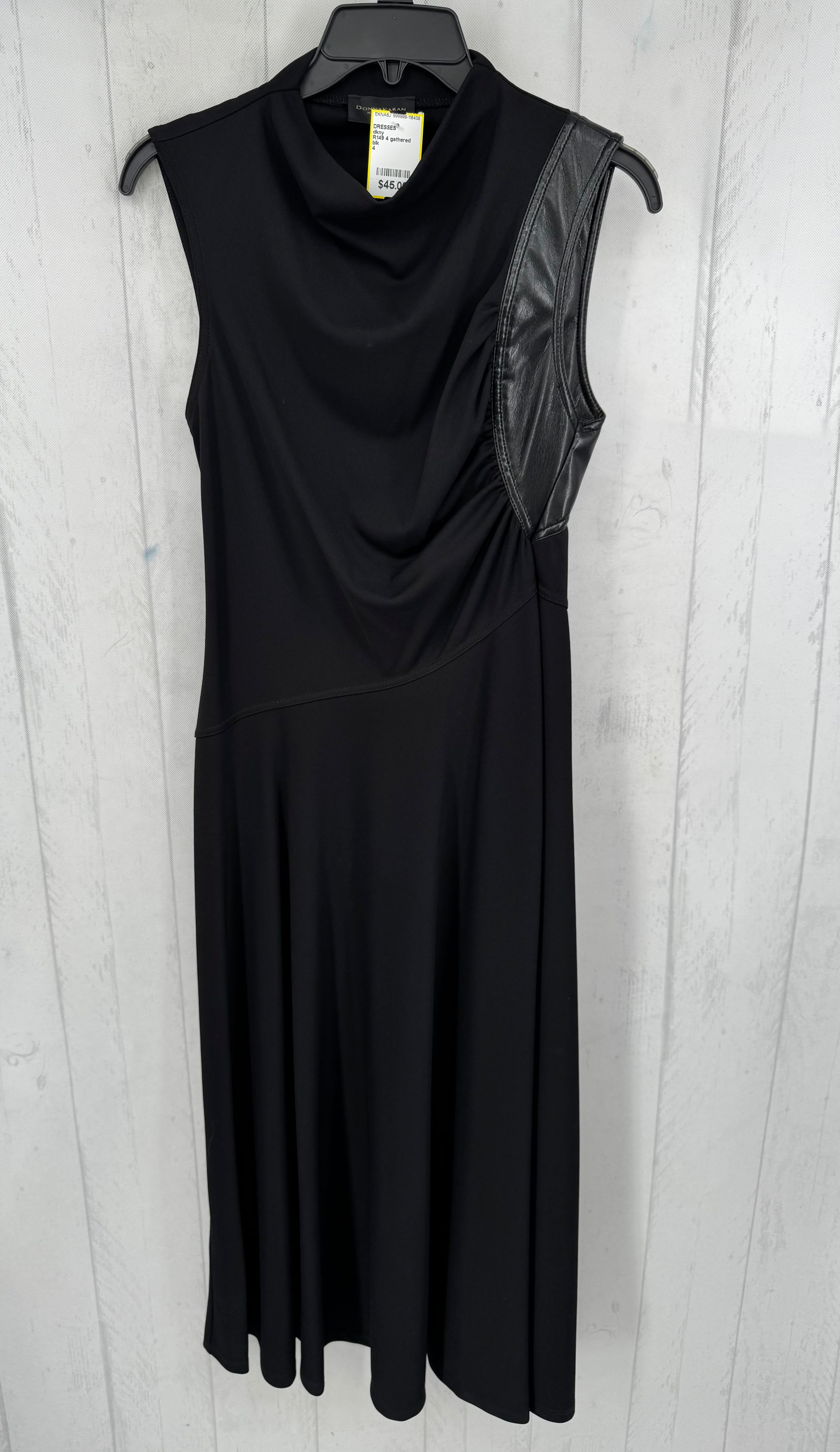 R149 4 gathered slvls dress