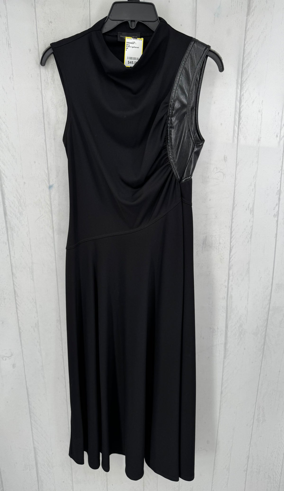 R149 4 gathered slvls dress