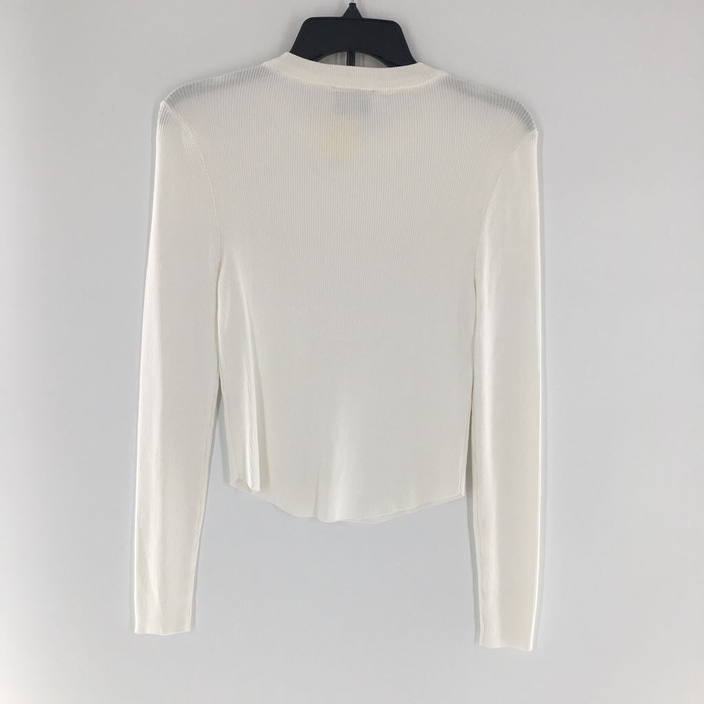 L ribbed l/s top