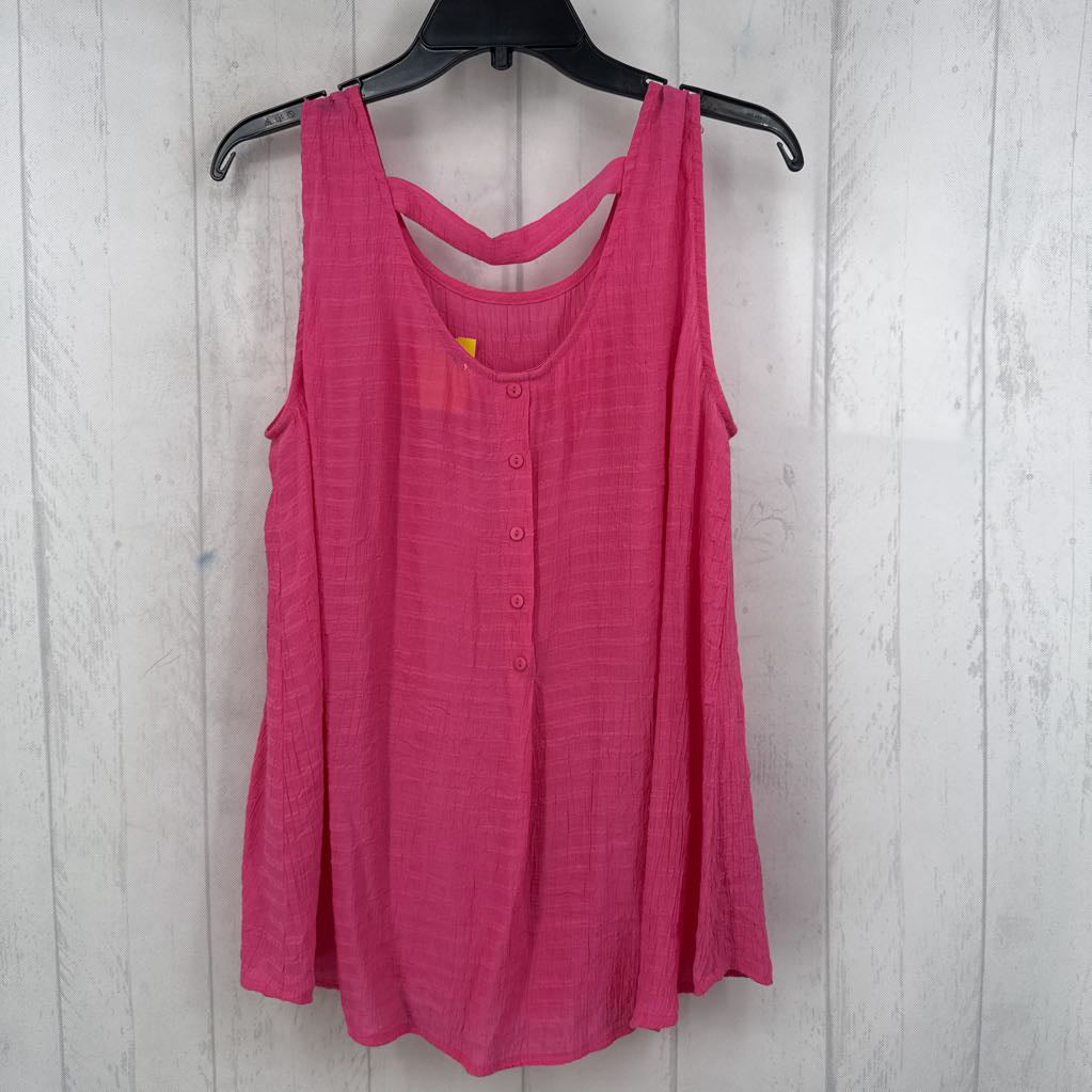 L hi-low back button tank