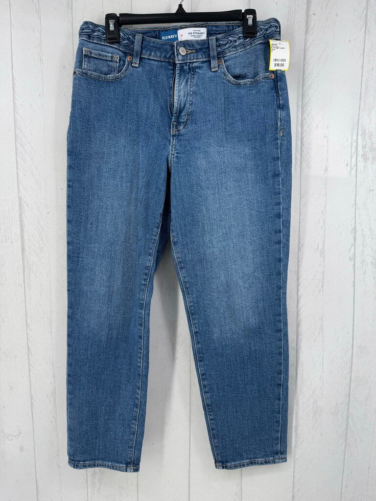 6 straight jeans