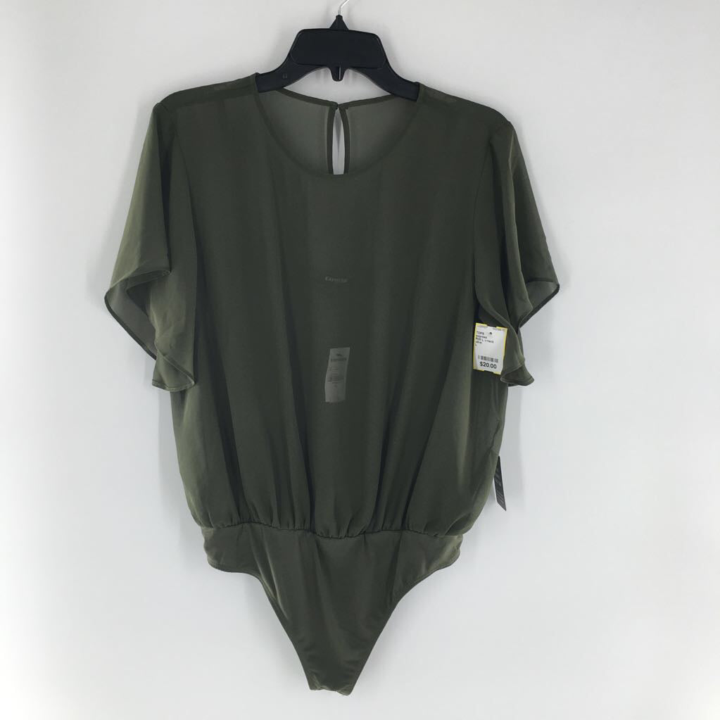 R30 L v-neck flutter slv bodysuit