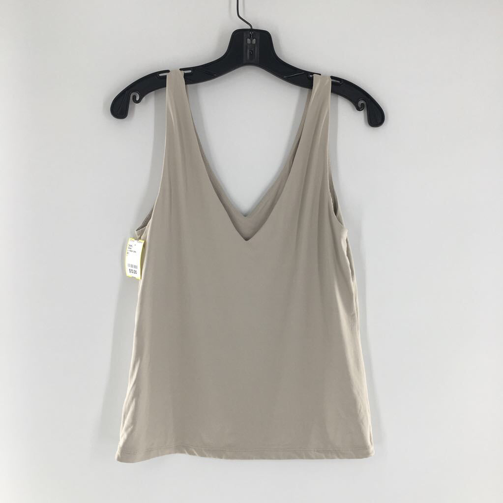 L v-neck tank