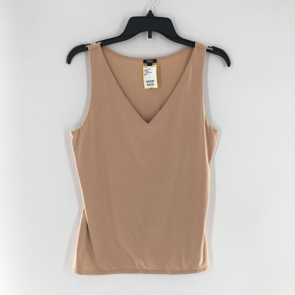 L v-neck tank