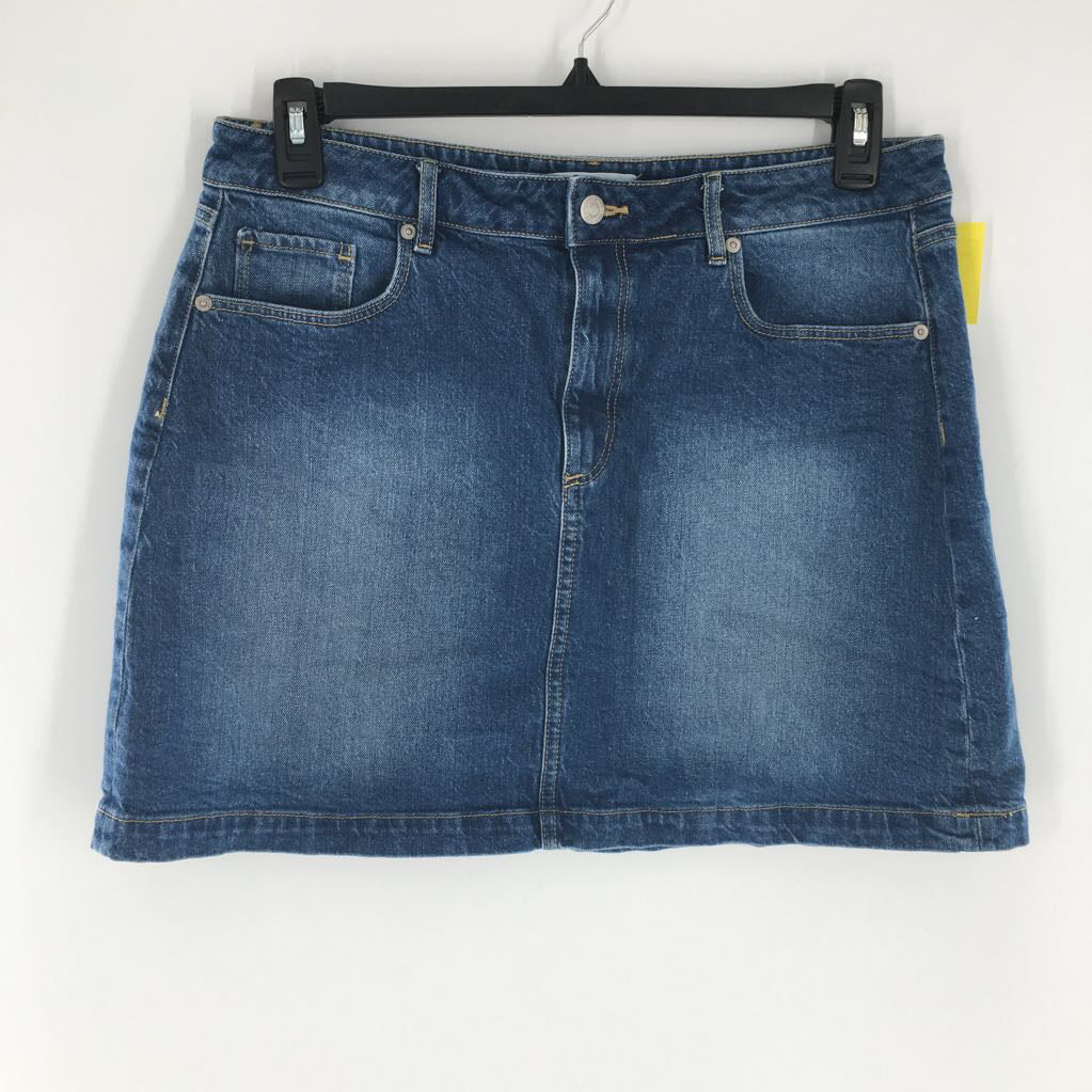 12 jean skirt