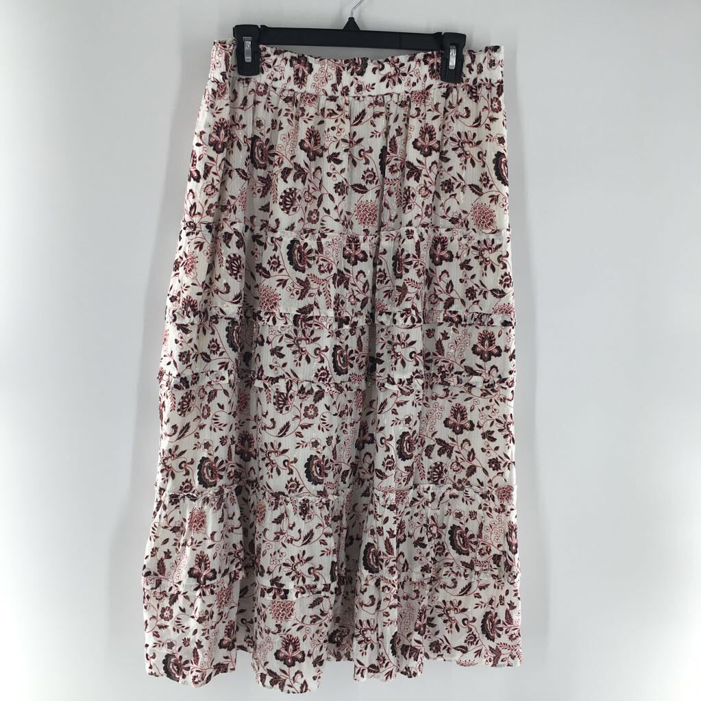 Lp flo print tiered skirt