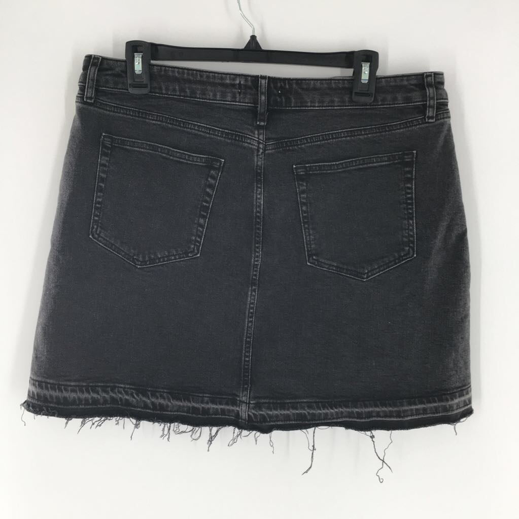 12 denim skirt