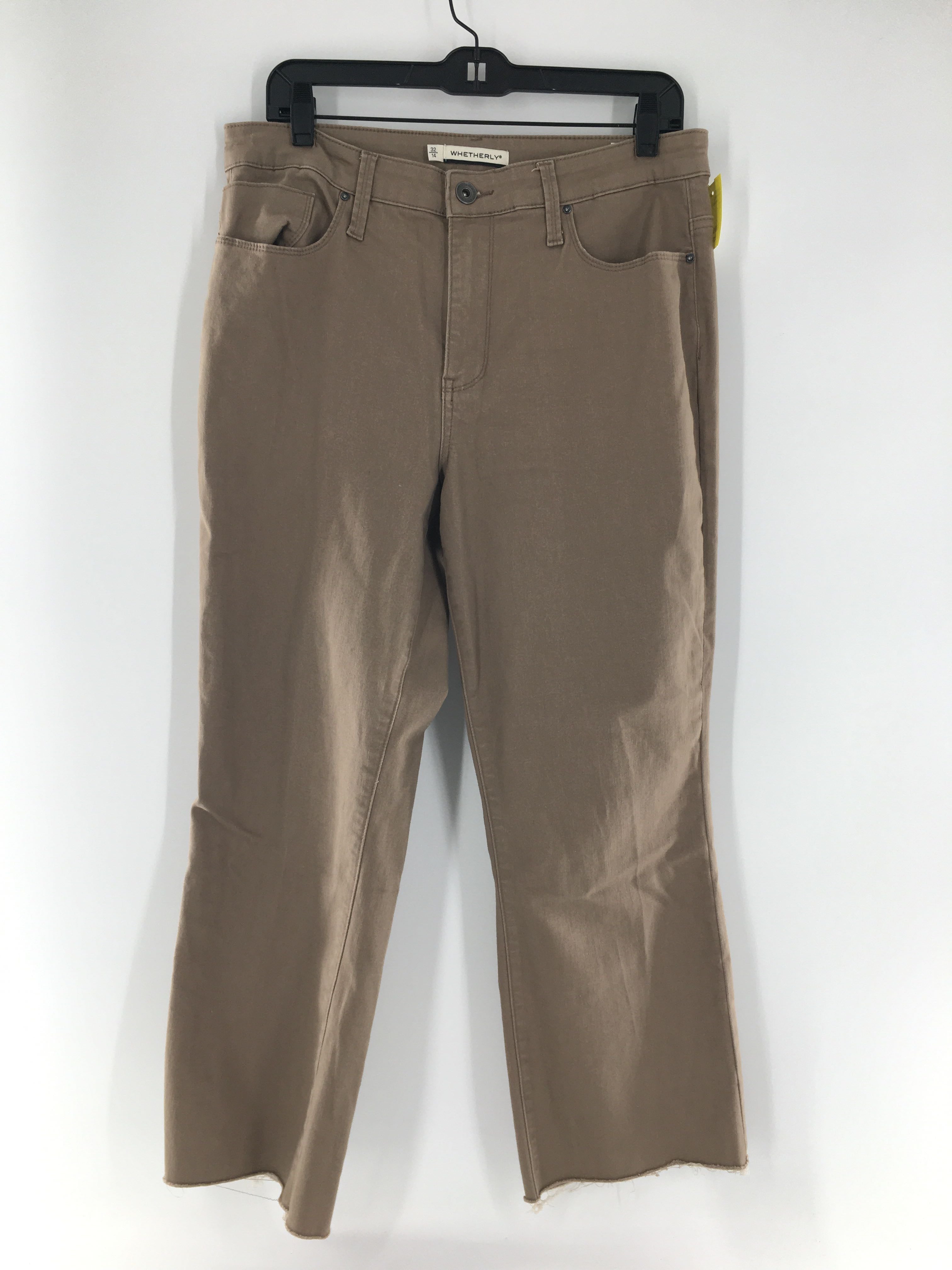 14 slim kick flare jean