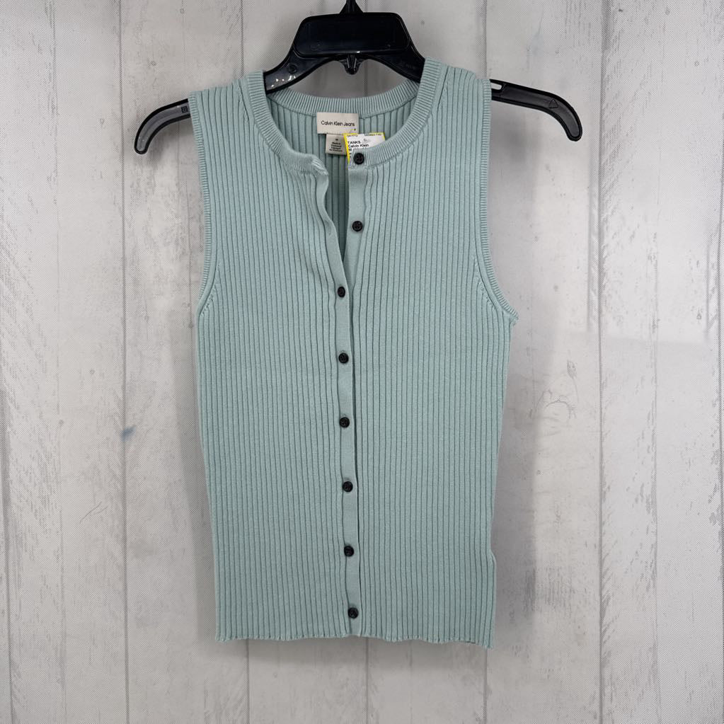 M ribbed button tank