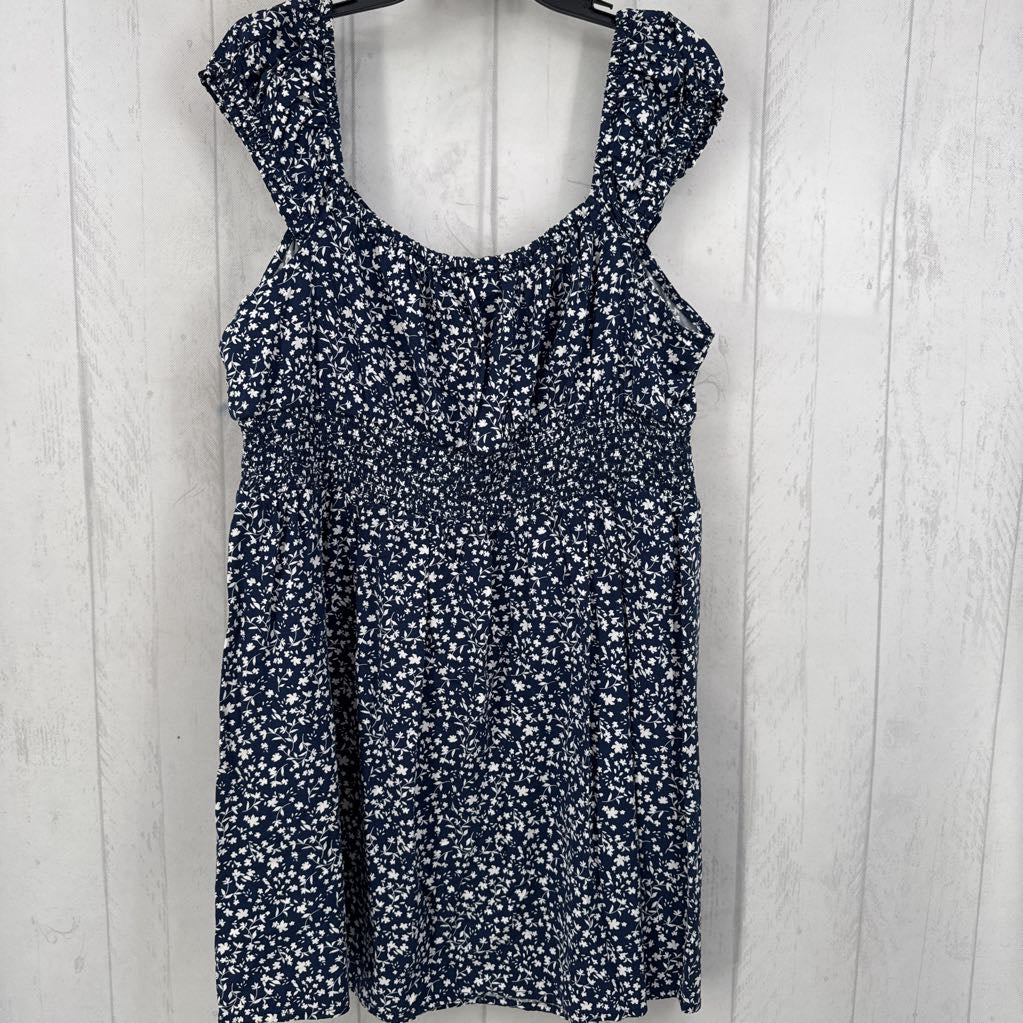 XL flo print sundress