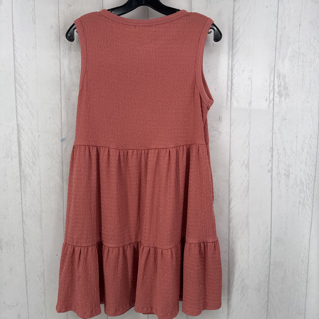 S textured slvls dress