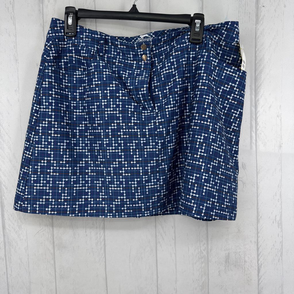 10 printed golf skort