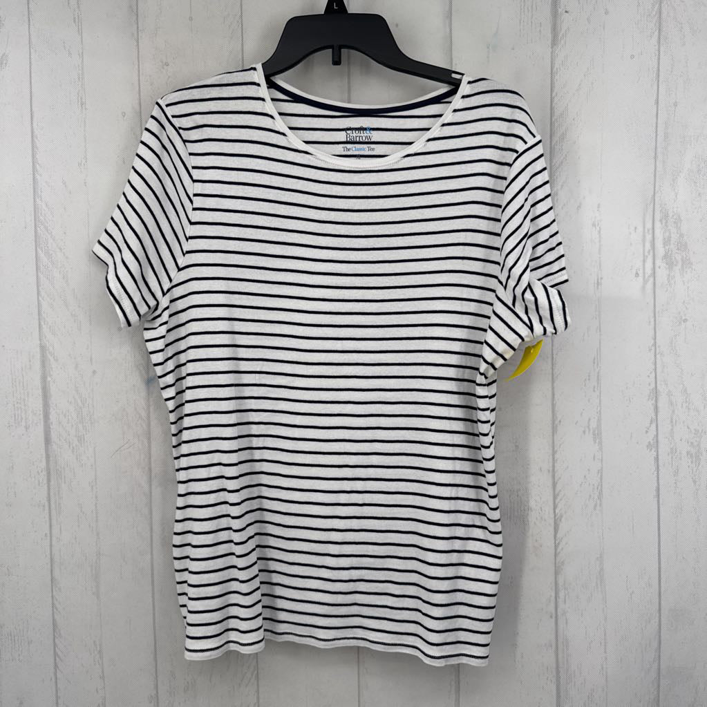 XL striped s/s tee