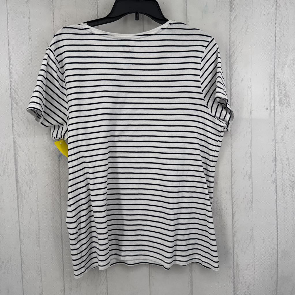XL striped s/s tee