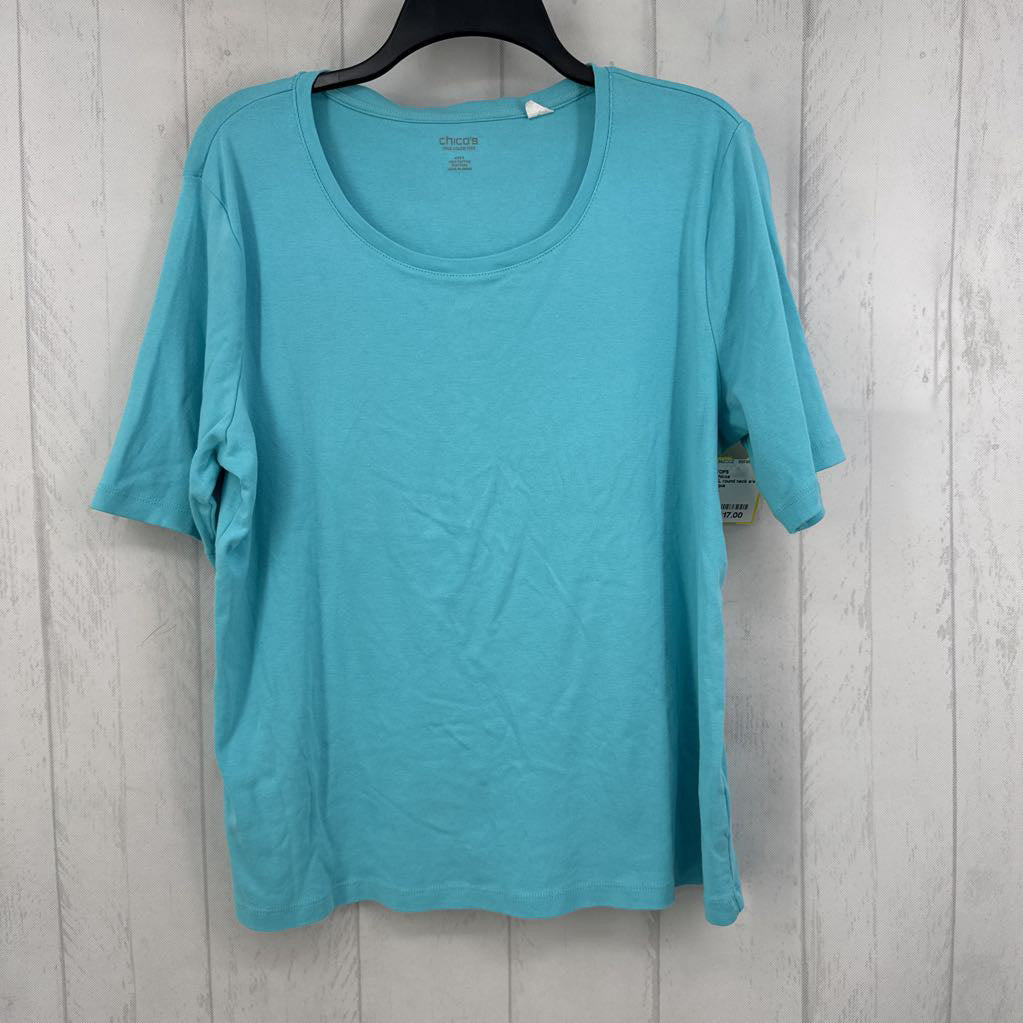 XL round neck s/s tee