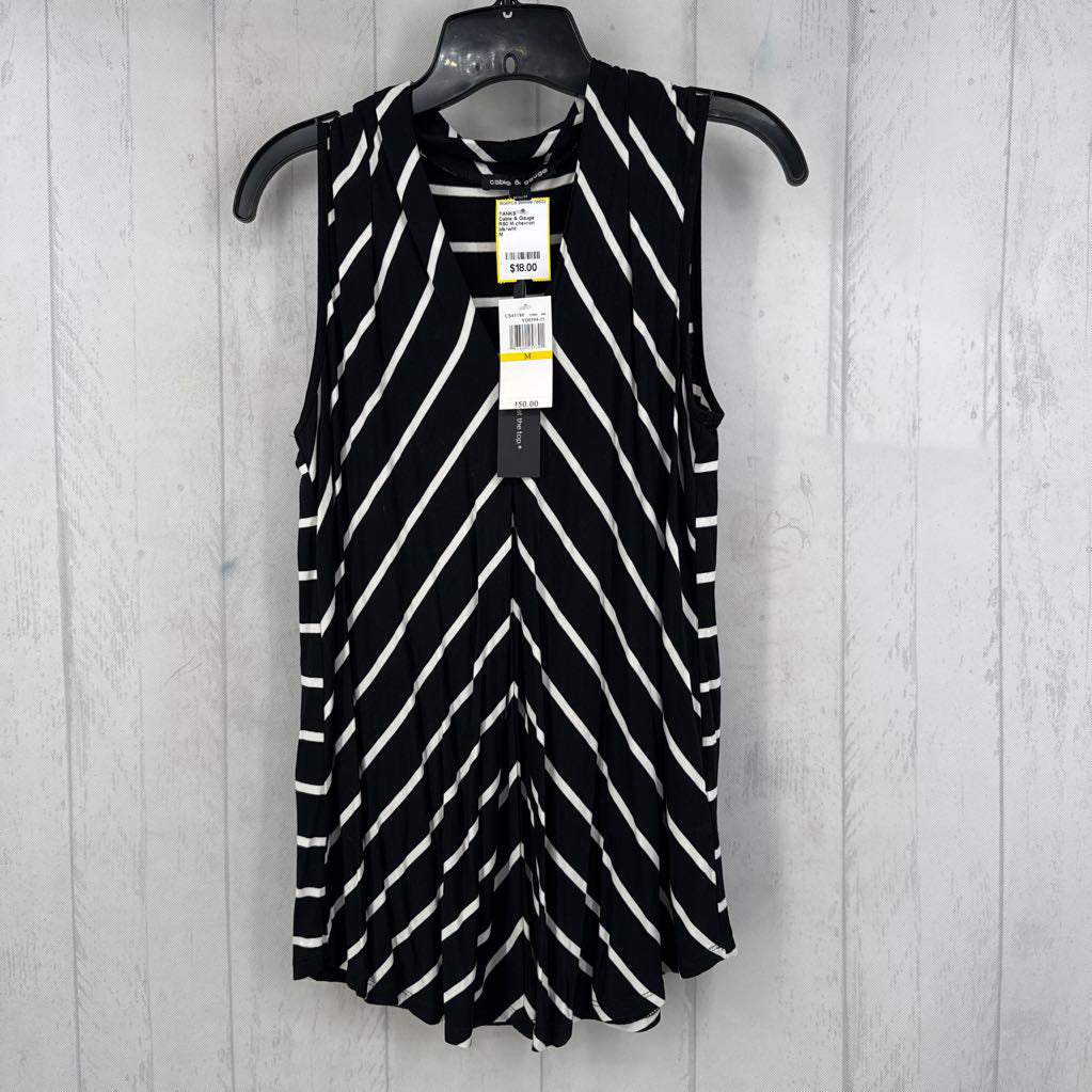 R50 M chevron striped tank