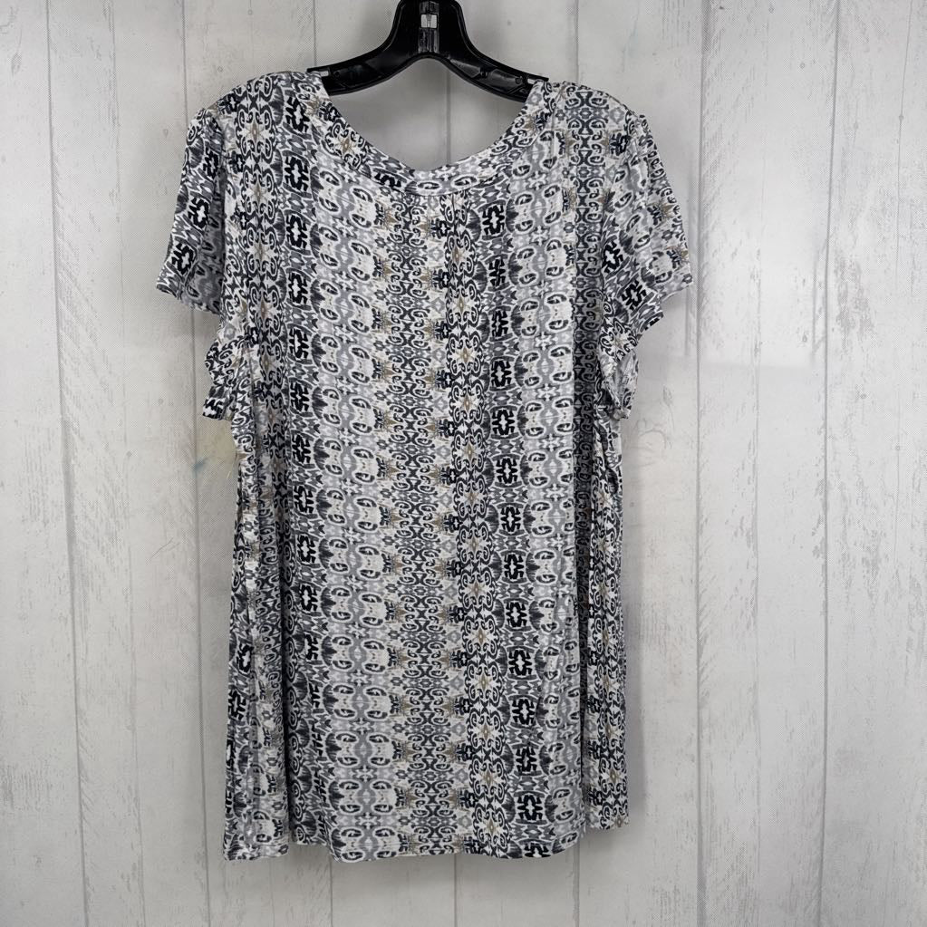 XL printed s/s tee