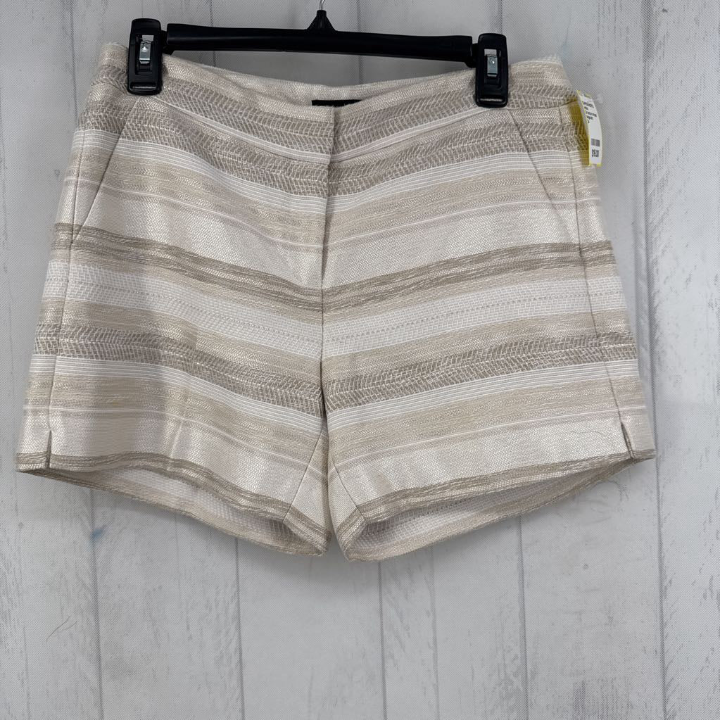 2s texture striped shorts