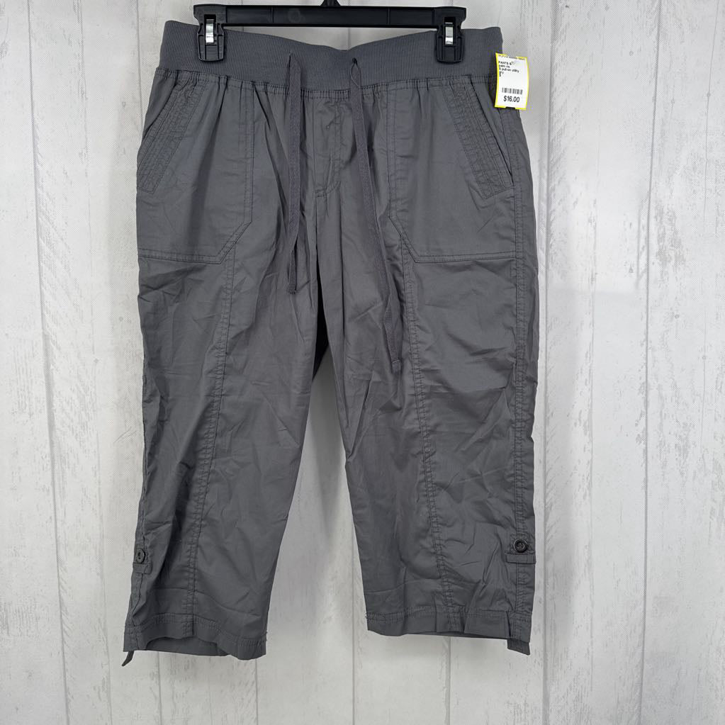S pull-on utility capris