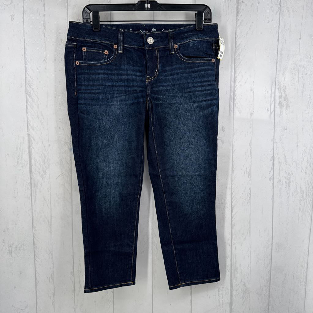 8 skinny fit capris