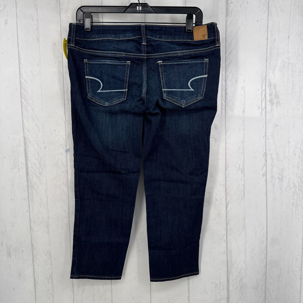 8 skinny fit capris