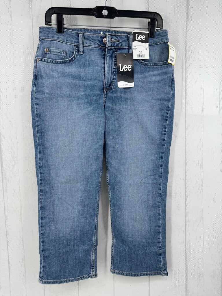 6 mid-rise capris