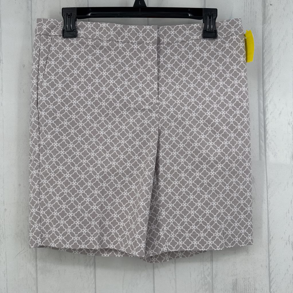8 printed cotton stretch shorts