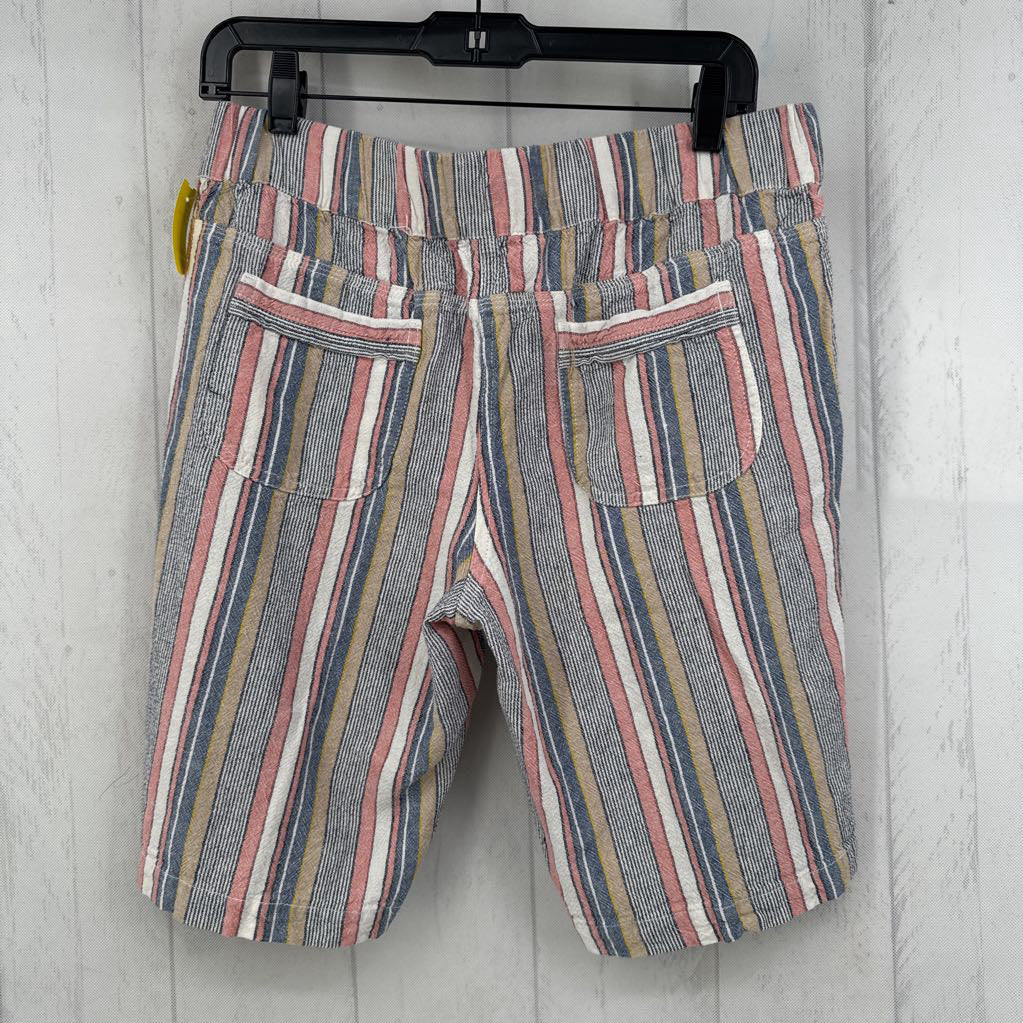 M pull-on striped shorts