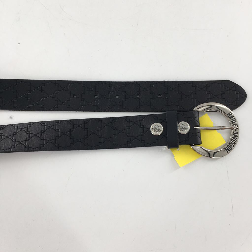S leather belt