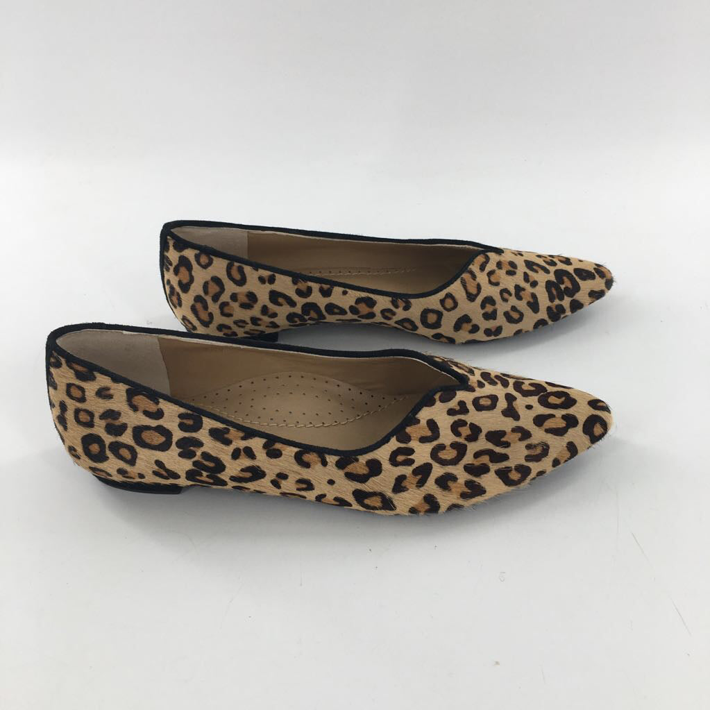 8.5 animal hair slip-on flats