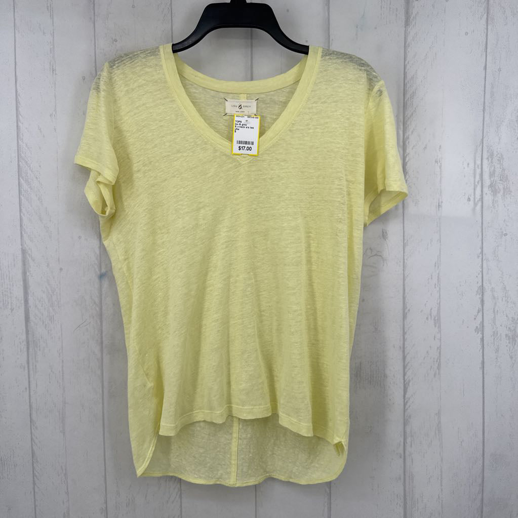 S v-neck s/s tee