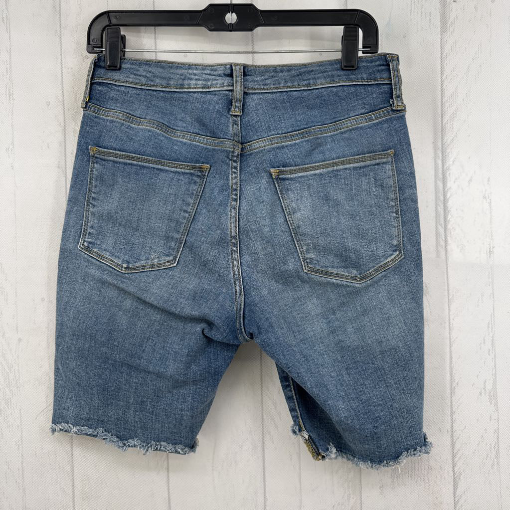8 denim bermuda shorts