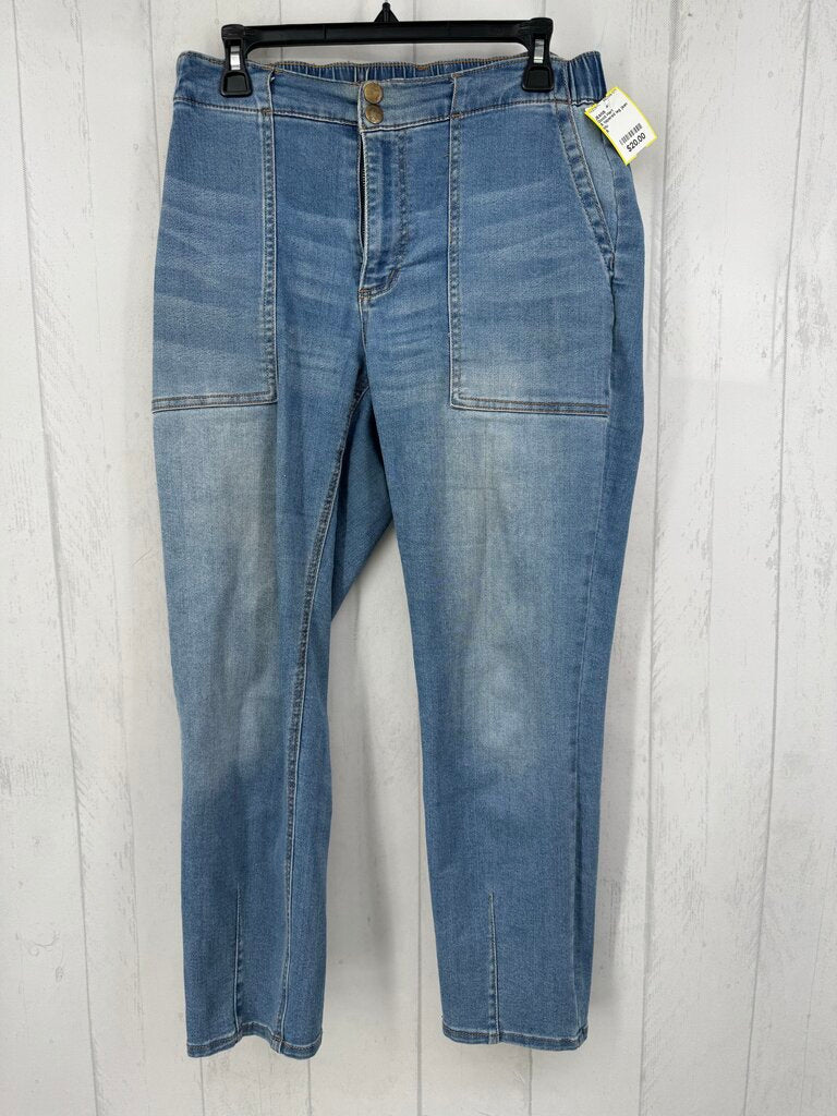 S tapered leg jean