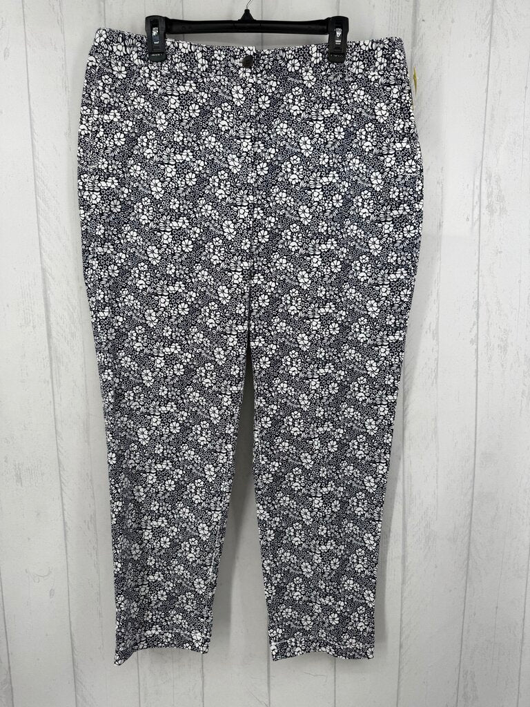 16 flo print chino