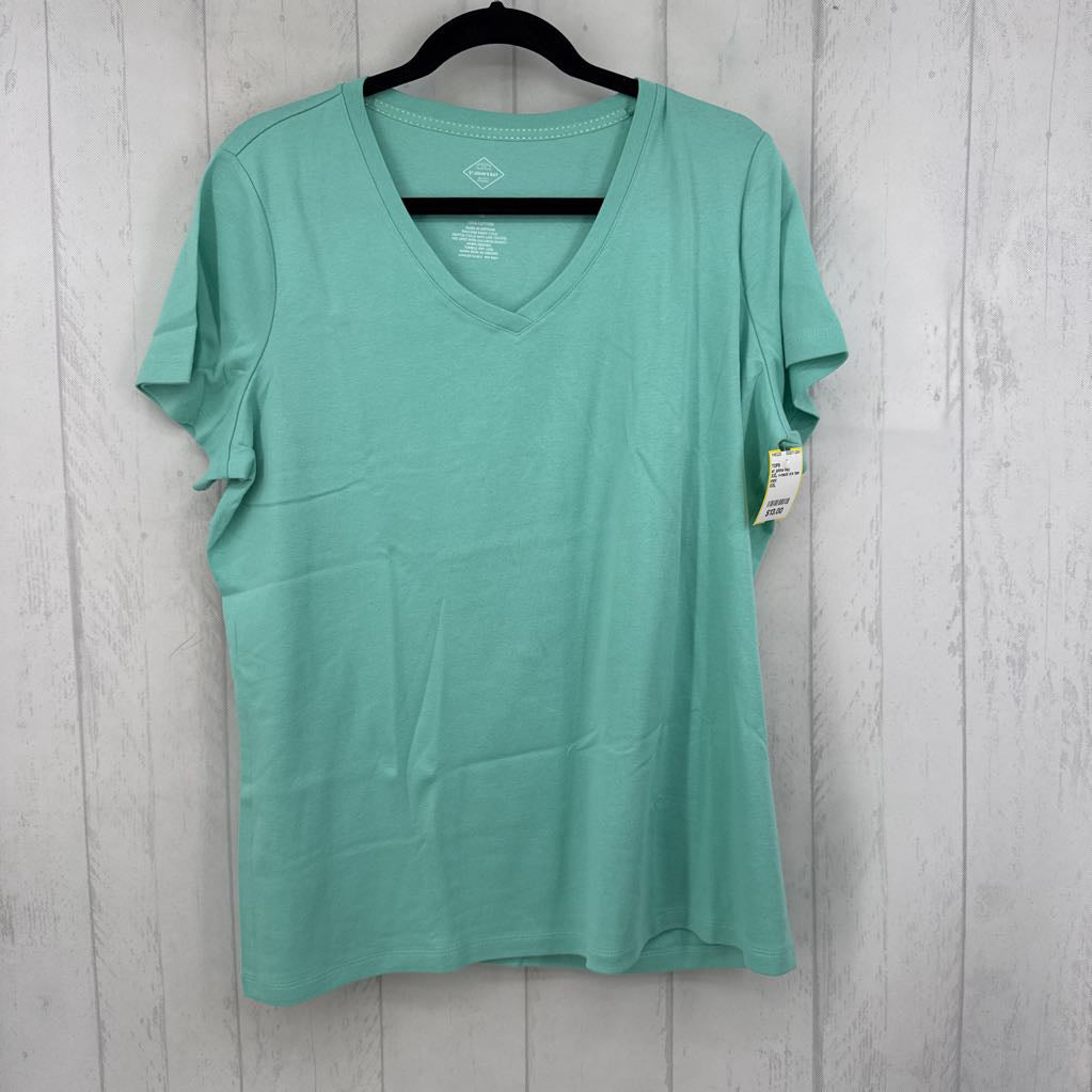 XXL v-neck s/s tee