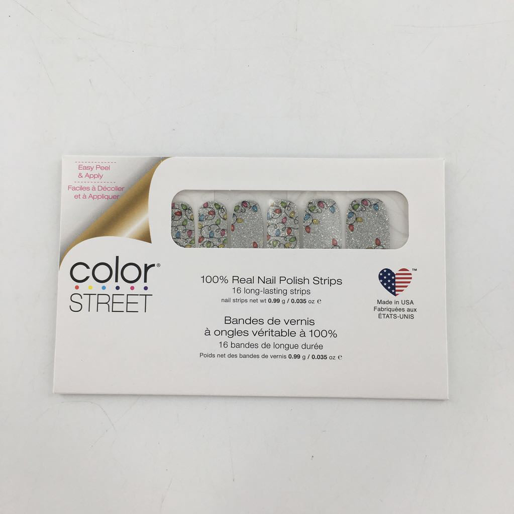 nail polish strips-holiday de-light