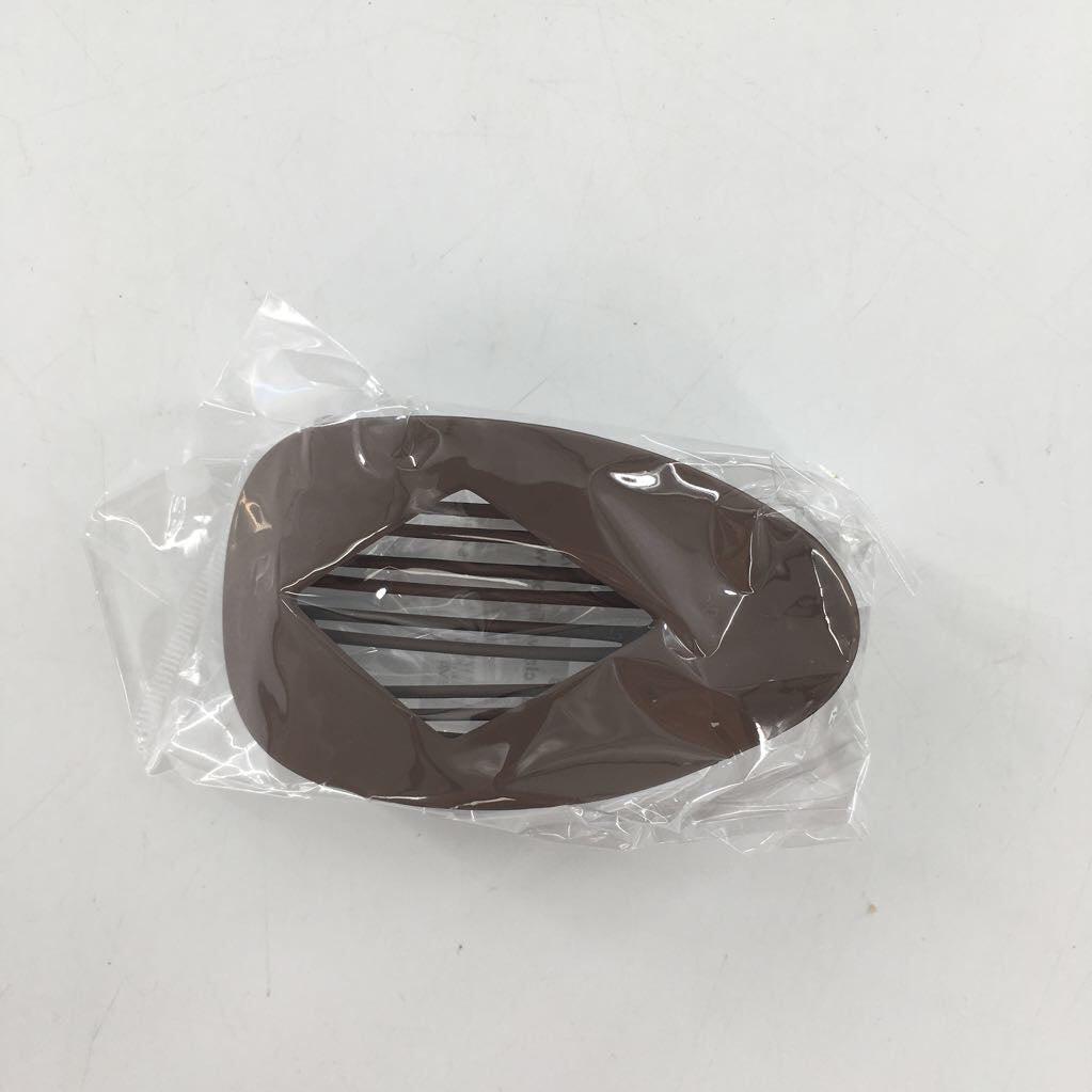 flat claw clip-brown