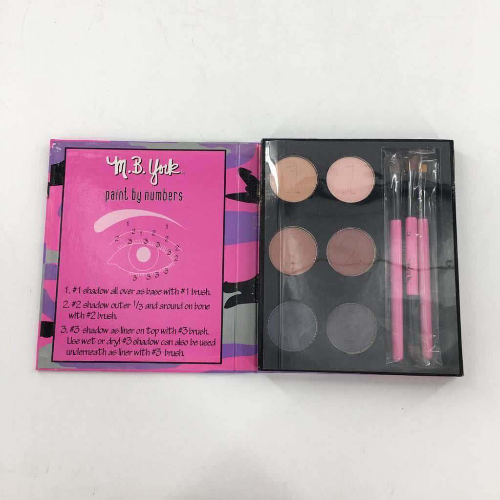 eyeshadow palette-paint by numbers