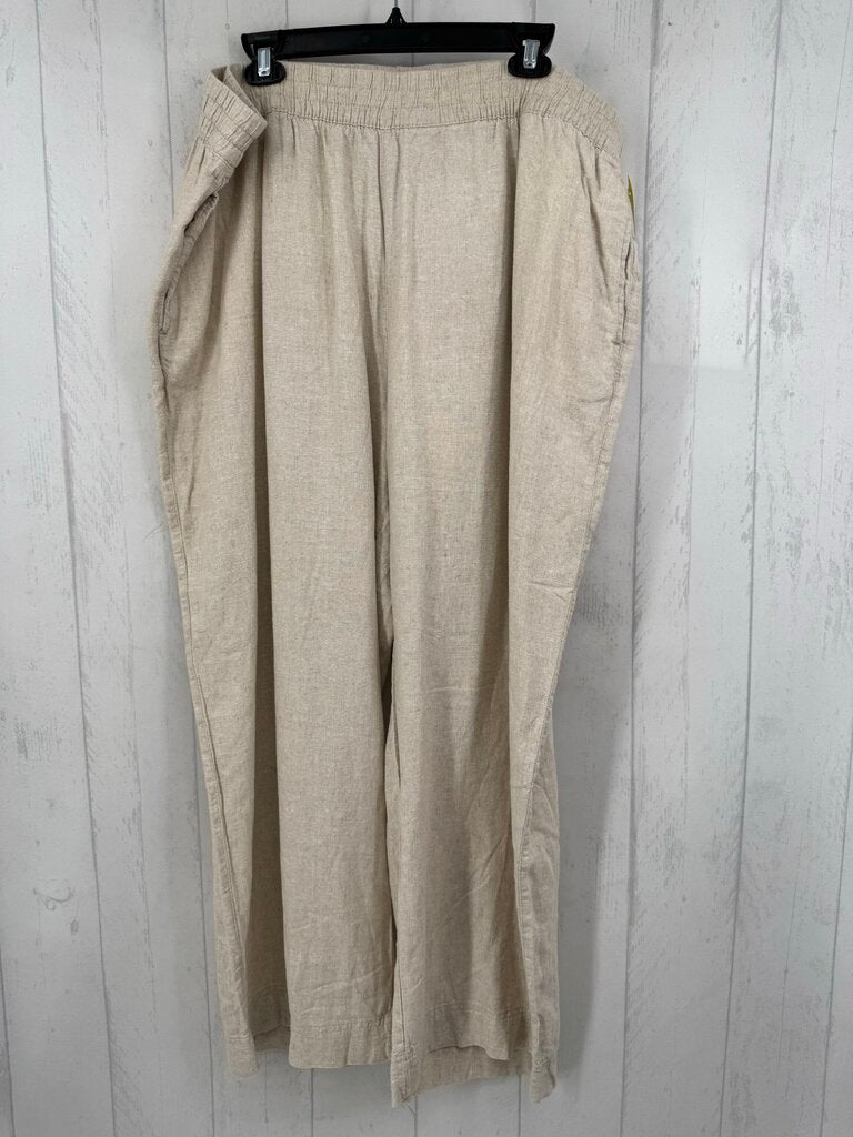 XXL hi-rise wide leg pant
