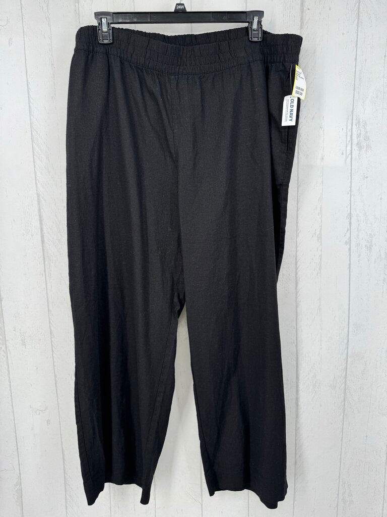 R40 XXL pull-on wide leg pant