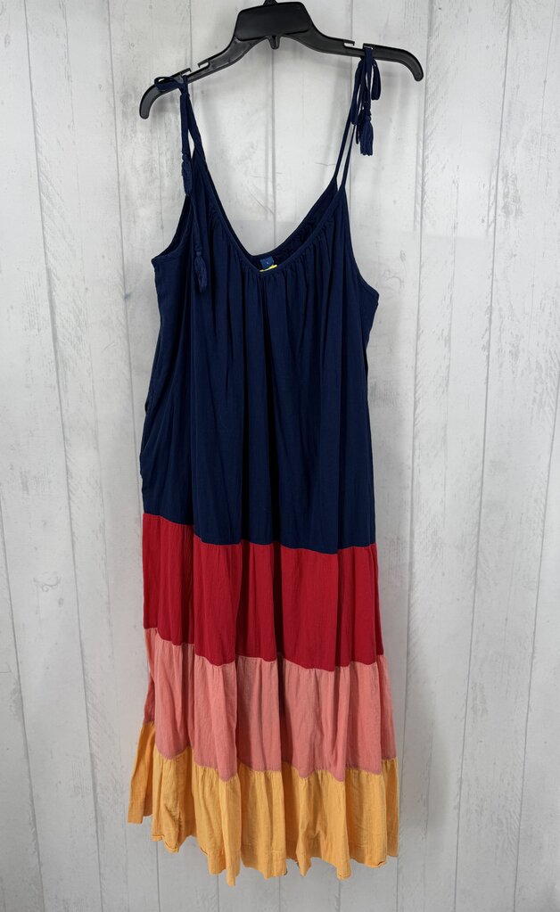 L colorblock sundress
