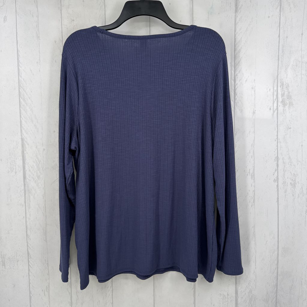 XL ribbed l/s tee