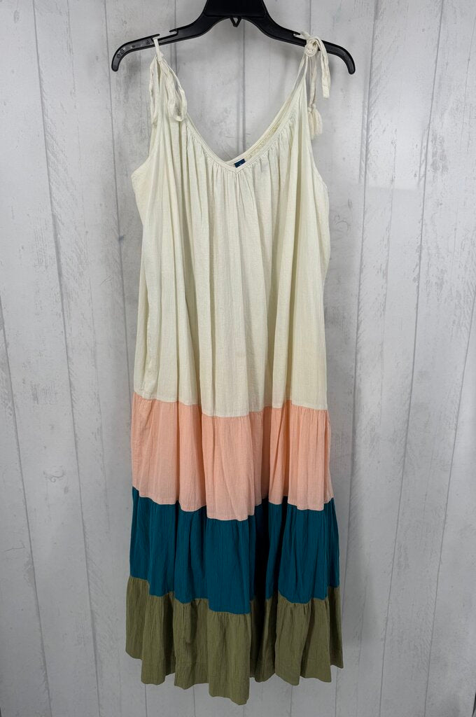 XL colorblock sundress