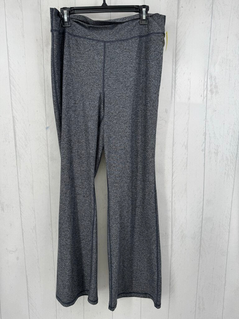 XL marled flare leggings