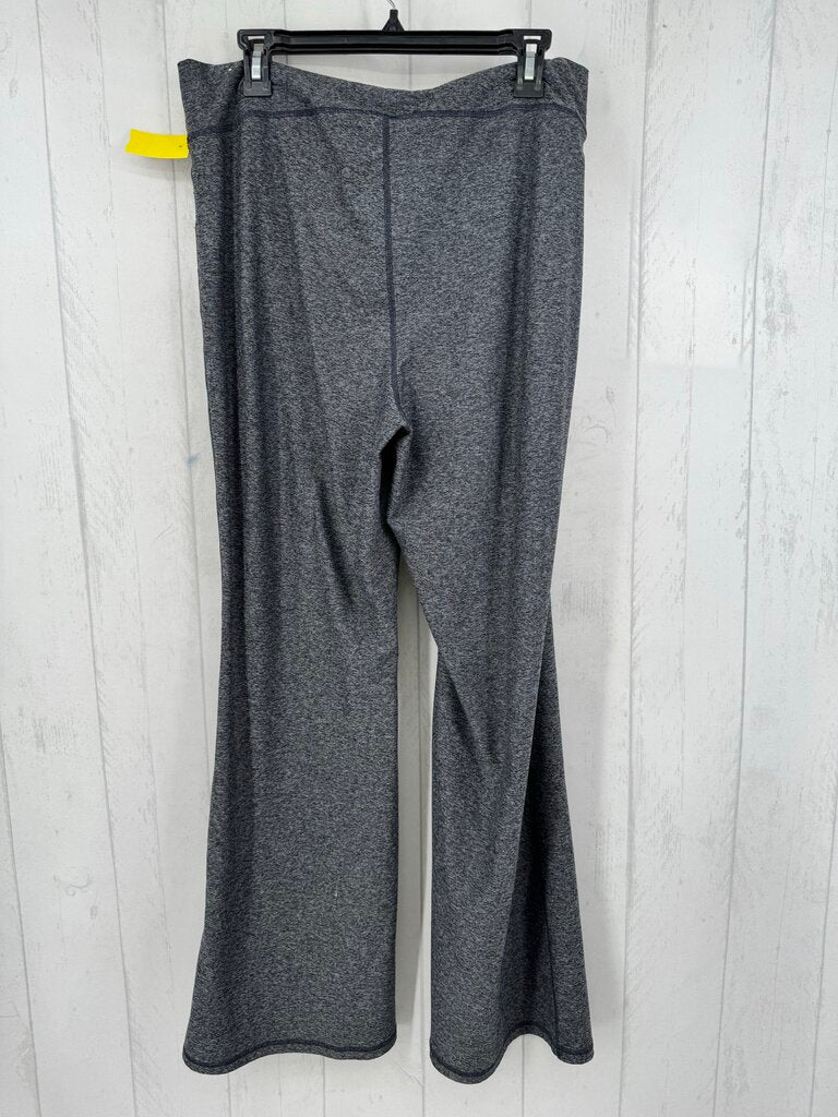 XL marled flare leggings