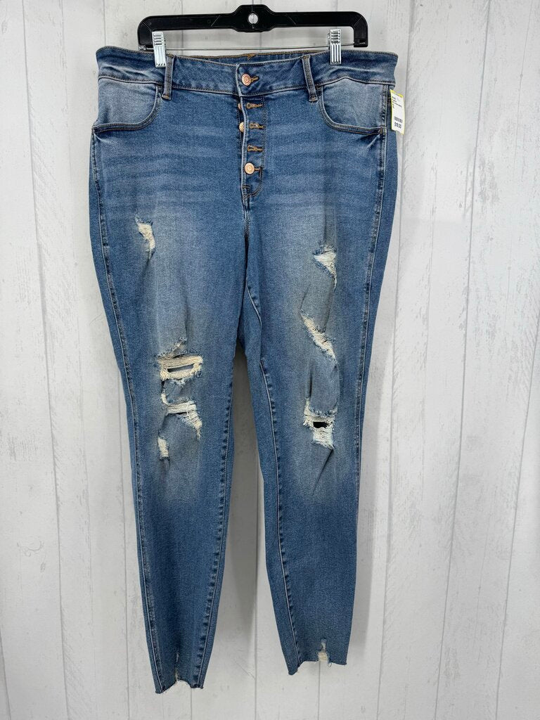 18L hi-rise skinny jean