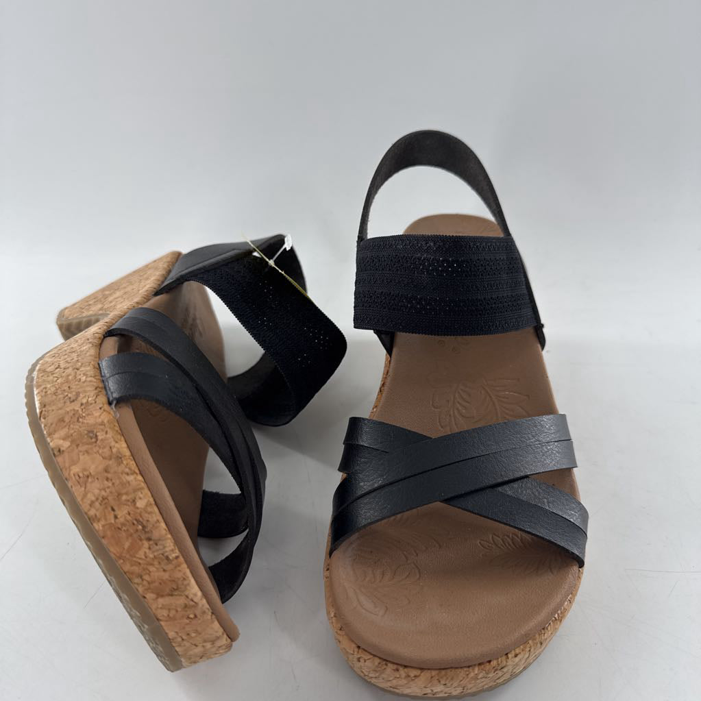 6 cork platform wedge sandals