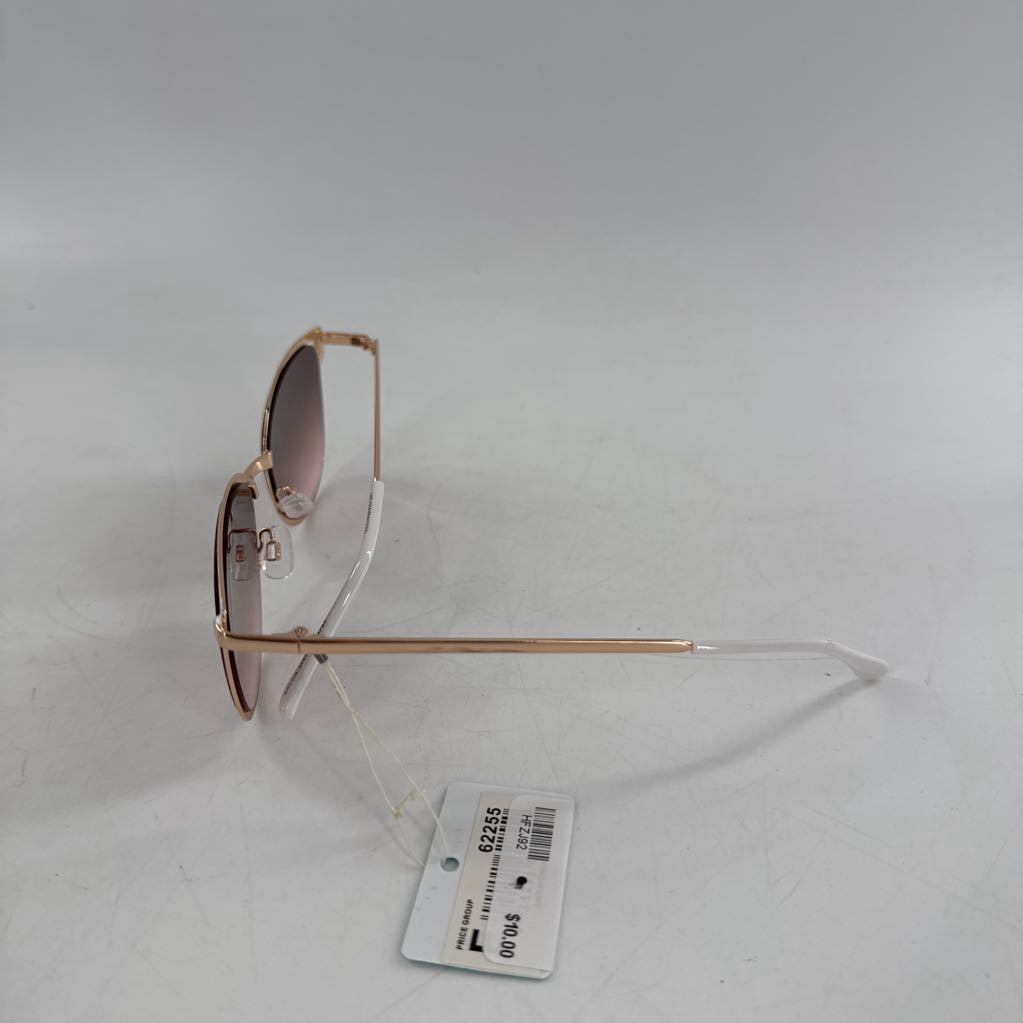 white frame sunglasses