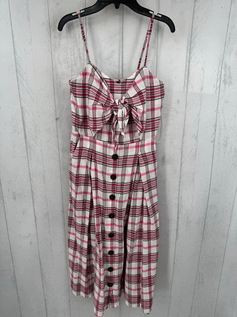 M plaid sundress